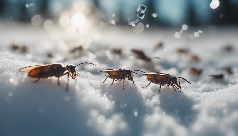 adaptation through antifreeze proteins